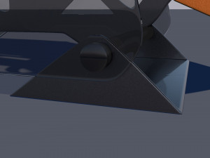 pc computer cougar conquer low-poly Modèle 3D