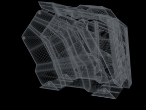 pc computer cougar conquer low-poly Modèle 3D