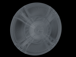 medieval shield low-poly 3D Model