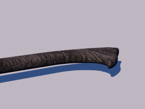 medieval axe low-poly 3D Model