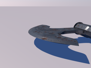 medieval axe low-poly 3D Model