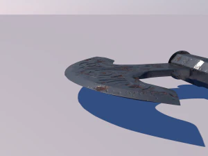 medieval axe low-poly 3D Model