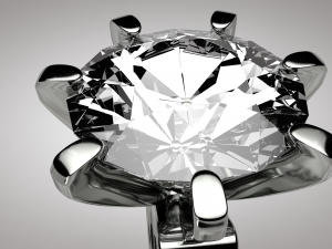 diamond ring low-poly 3D Модель