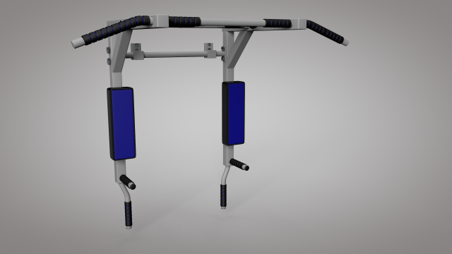 horizontal bar 3D-Modell .c4d .max .obj .3ds .fbx .stl .blend 