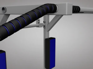horizontal bar 3D Model
