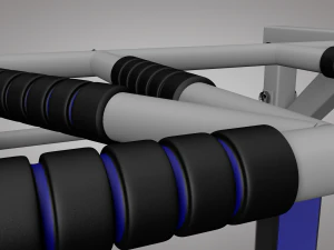 horizontal bar 3D Model
