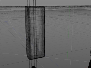 horizontal bar 3D-Modell