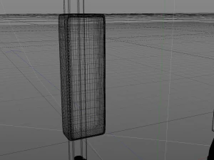 horizontal bar 3D Model