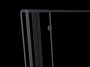 bench low-poly Modello 3D
