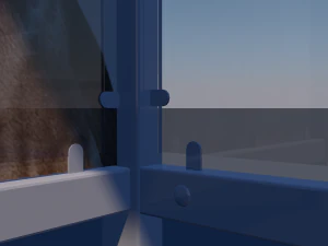 bus stop low-poly 3D Model