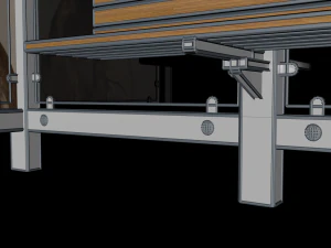 bus stop low-poly 3D Model