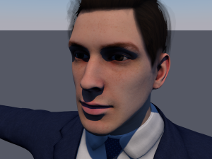 man character low-poly Modelo 3D