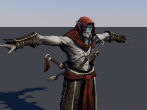 fantasy characters pack low-poly 3D मॉडल