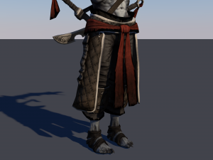 fantasy characters pack low-poly 3D मॉडल