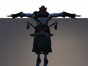 fantasy characters pack low-poly 3D Model