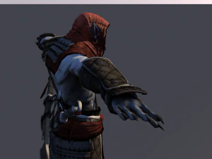 fantasy characters pack low-poly 3D Model