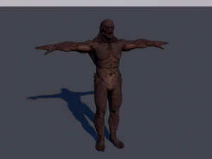 fantasy characters pack low-poly 3D Model