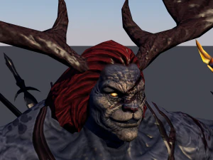 fantasy characters pack low-poly 3D Model