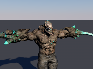 fantasy characters pack low-poly 3D मॉडल