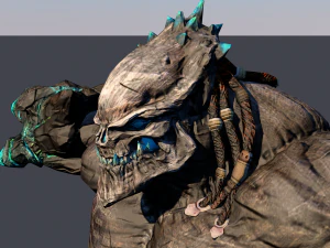 fantasy characters pack low-poly 3D Model