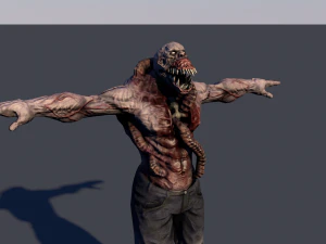 fantasy characters pack low-poly 3D Model