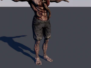 fantasy characters pack low-poly 3D Model