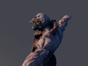 fantasy characters pack low-poly 3D Model