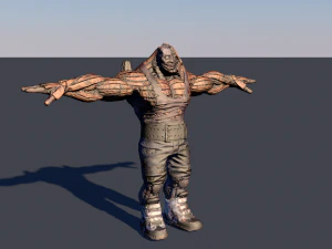 fantasy characters pack low-poly 3D Model
