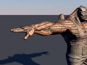 fantasy characters pack low-poly 3D Model
