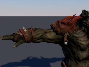 fantasy characters pack low-poly 3D Model