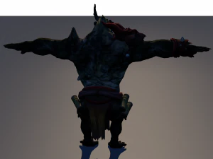 fantasy characters pack low-poly 3D Model