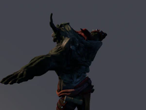 fantasy characters pack low-poly 3D Model