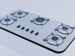 stove 3Dモデル