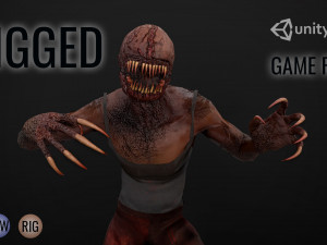headshell monster 3D 模型