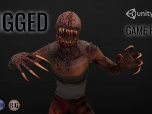 headshell monster 3D Model