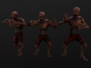 headshell monster 3D 模型