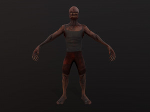 headshell monster 3D 模型