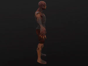 headshell monster 3D Model