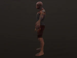 headshell monster 3D Model