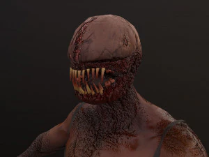headshell monster 3D Model