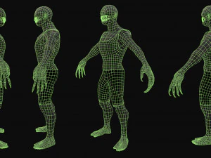 headshell monster 3D Model