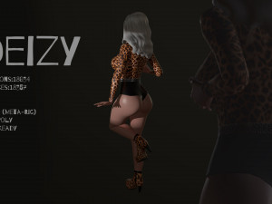 deizy lady 3D Model