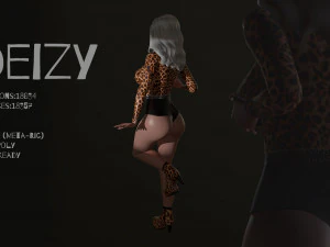 deizy lady 3D Model