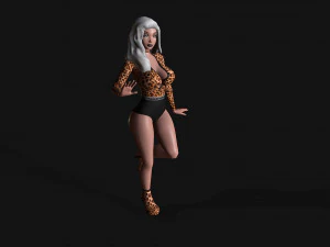 deizy lady 3D Model