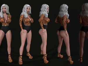 deizy lady 3D Model