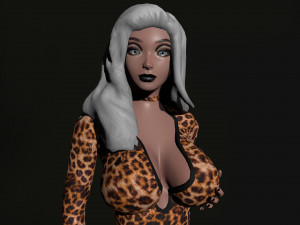 deizy lady 3D Model