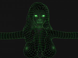 deizy lady 3D Model