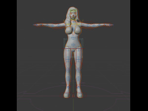 deizy lady 3D Model