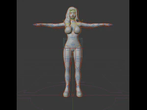 deizy lady 3D Model