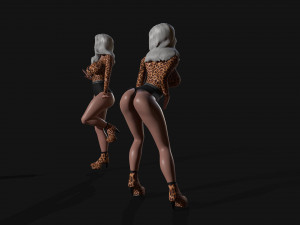 deizy lady 3D Model